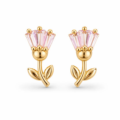 Blush Bloom Studs by Feydoraa